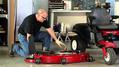 how to replace deck belt on toro timecutter