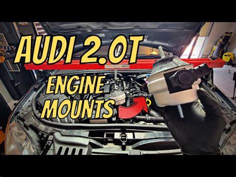 how to replace engine mount on audi a4