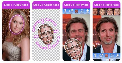 how to replace face in photo iphone