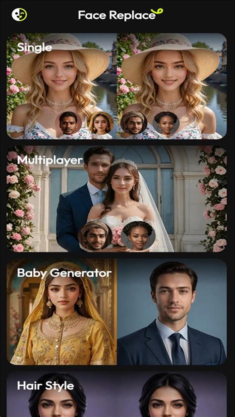 how to replace face in video android