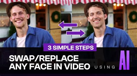 how to replace face in video deepfake