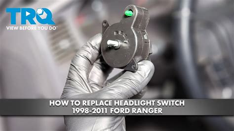 how to replace headlight switch