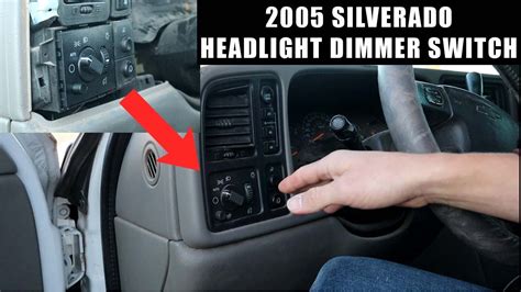 how to replace headlight switch 2005 silverado