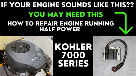 how to replace ignition module on kohler engine