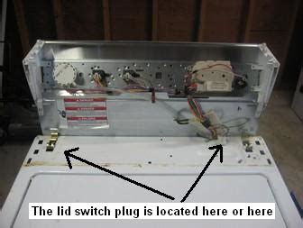 how to replace lid switch on whirlpool washer