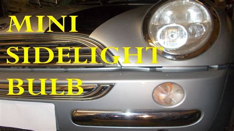 how to replace mini side light bulb