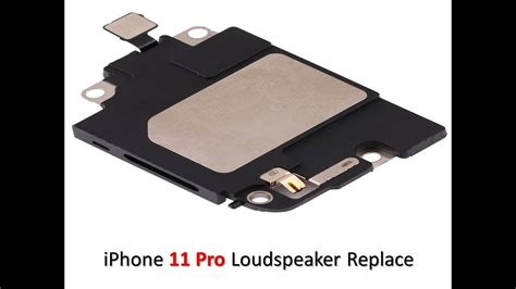 how to replace speaker on iphone 11 pro