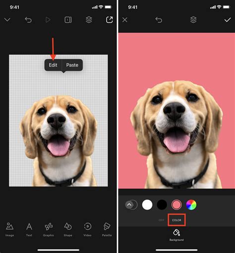 how to replace the background of a photo on iphone
