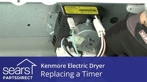 how to replace timer switch on kenmore dryer