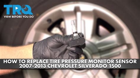 how to replace tpms sensor chevy silverado