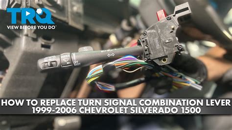 how to replace turn signal switch 2005 silverado