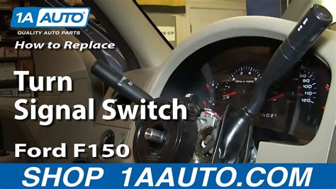 how to replace turn signal switch without removing steering wheel
