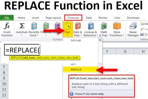how to replace words in excel use if function