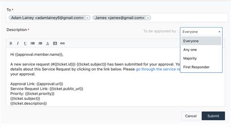 how to reply approval request email