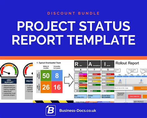 how to report the status of a project