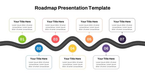 how to represent roadmap in ppt