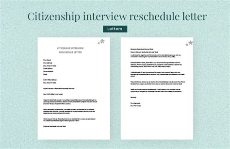 how to reschedule citizenship interview