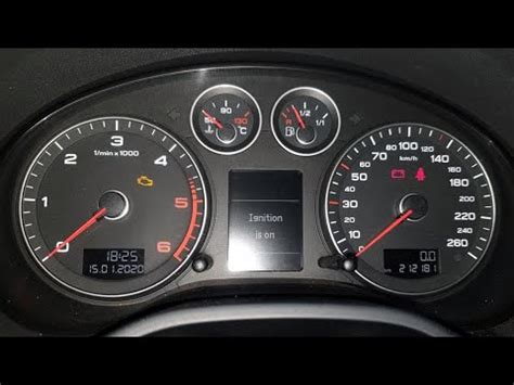 how to reset 2013 audi a3 service light