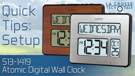 how to reset a digital atomic clock