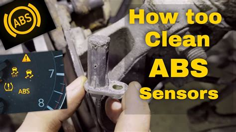 how to reset abs speed sensor