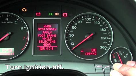 how to reset airbag light on audi a4 b8