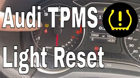 how to reset audi a3 dashboard warning lights