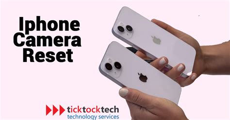 how to reset camera app on iphone 13