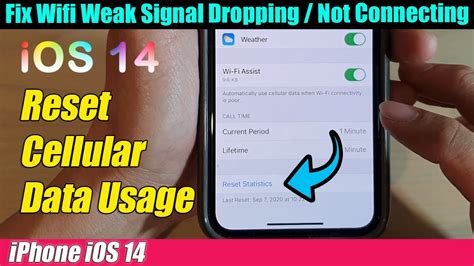 how to reset cellular data on iphone 14