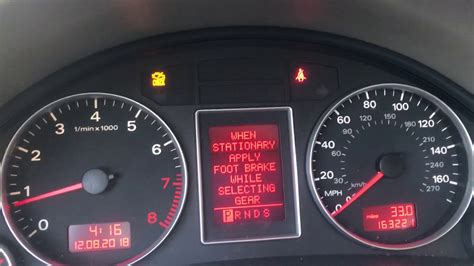 how to reset check engine light on 2009 audi a4