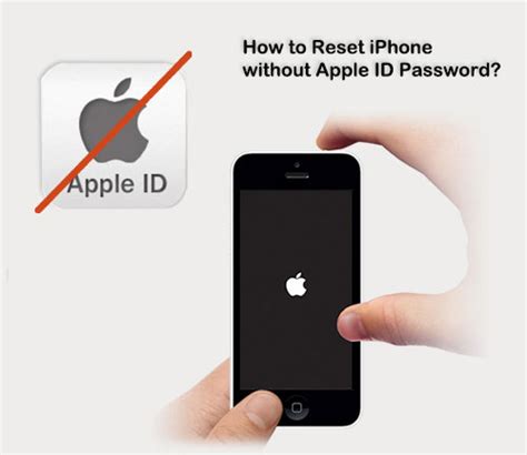 how to reset iphone without apple id password or passcode