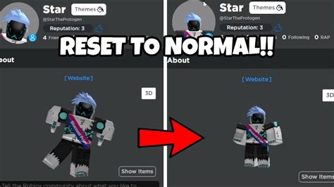 how to reset my character in roblox