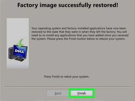 how to reset old computer to factory settings windows 7