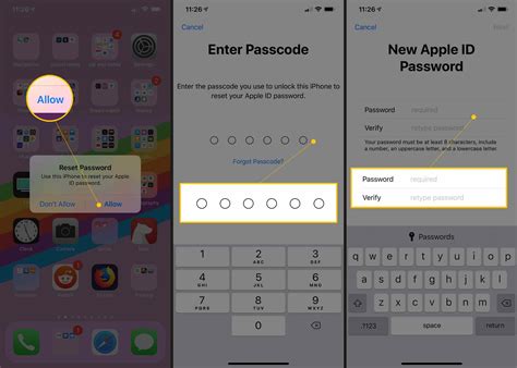 how to reset password on mac with apple id