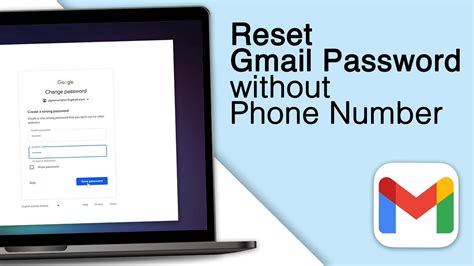 how to reset password without phone number gmail