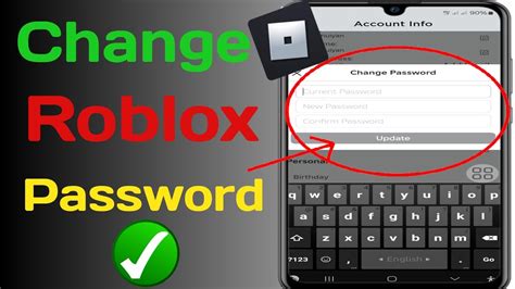how to reset roblox password on mobile