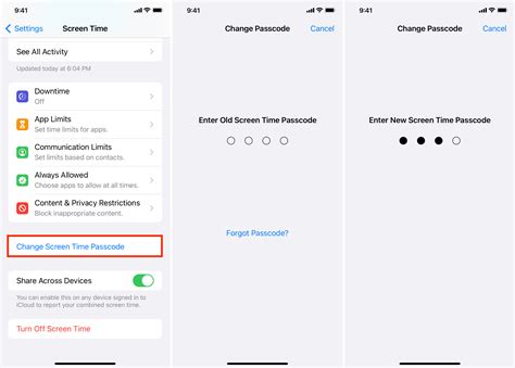 how to reset screen time on iphone 12