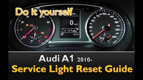 how to reset service light on a audi a1