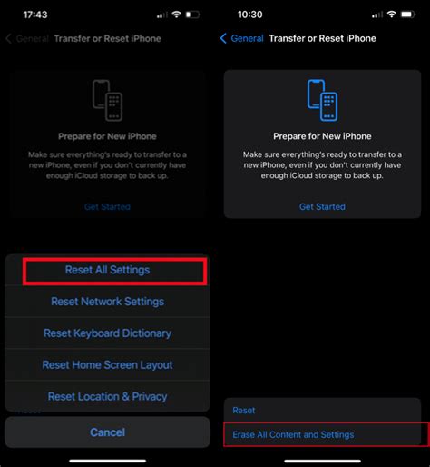 how to reset settings on iphone without losing everything