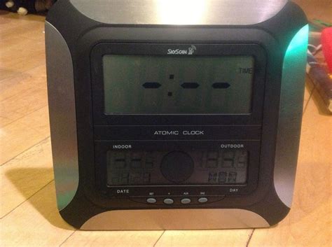 how to reset skyscan atomic clock