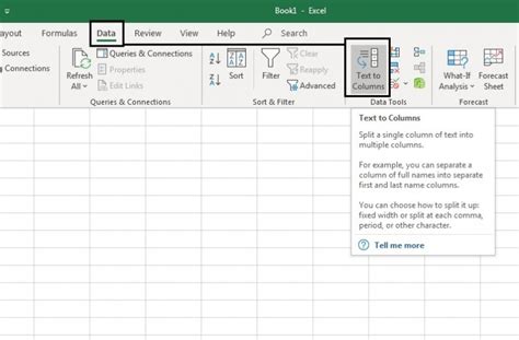 how to reset text to columns in excel