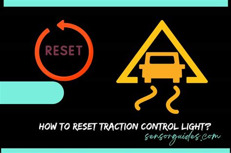how to reset traction control light