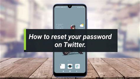Reset password Twitter di HP