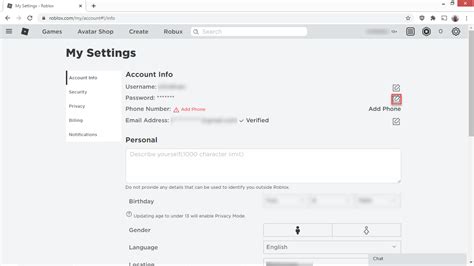 how to reset your roblox page