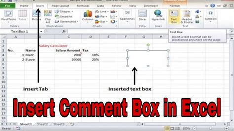 how to resize multiple comment box in excel