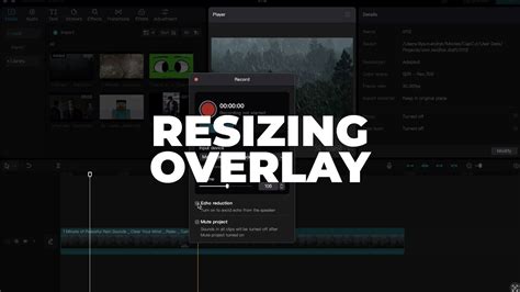how to resize overlay image in capcut