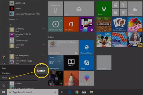how to restart a windows computer