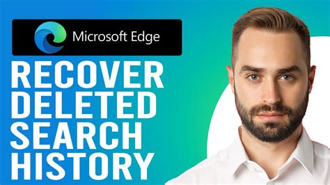 how to restore browsing history in edge