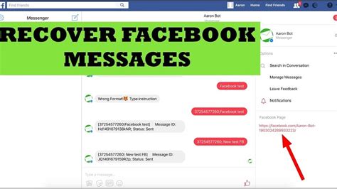 how to restore deleted messages on messenger android