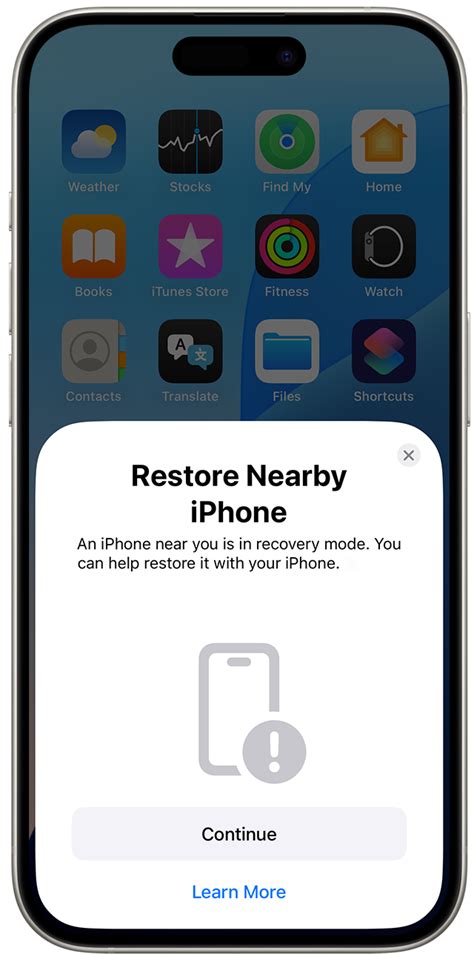 how to restore message icon on iphone