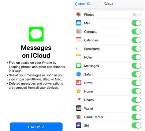 how to restore messages on iphone from icloud backup